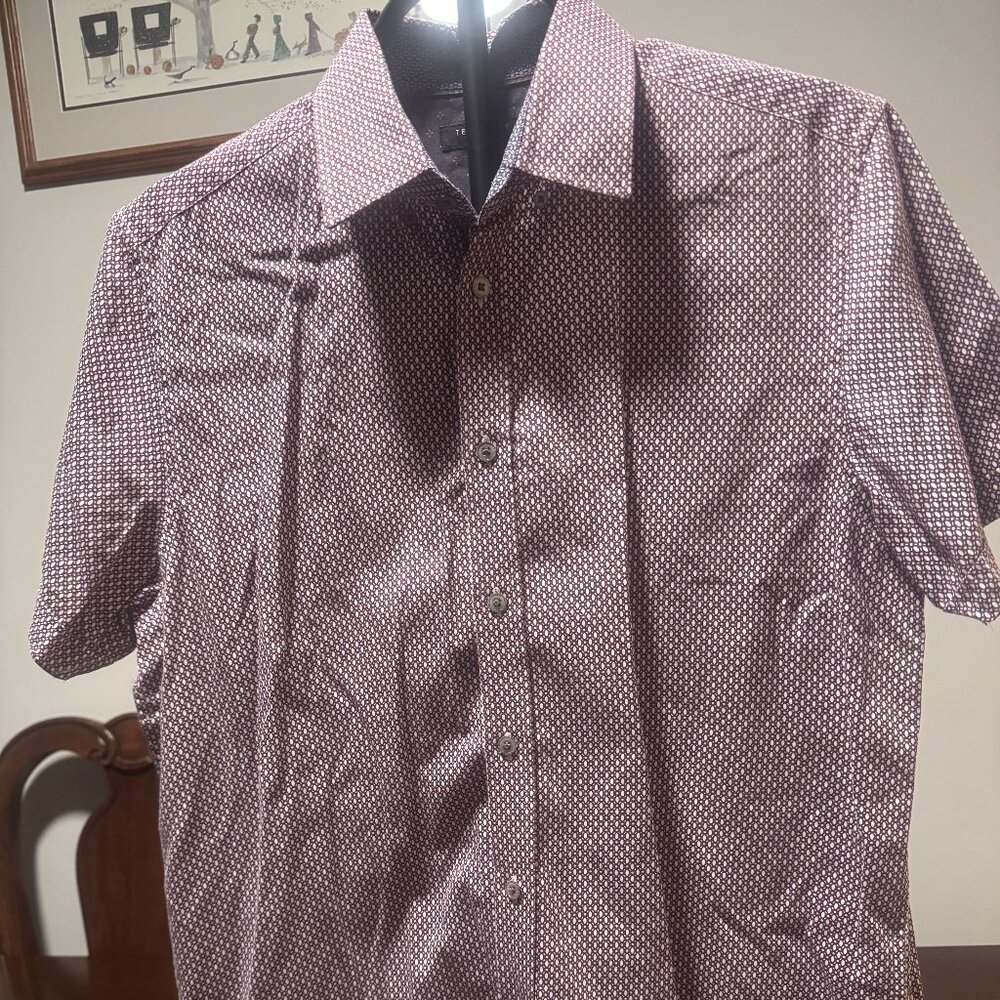 Ted Baker Casual Button Down Shirt Shirt Large